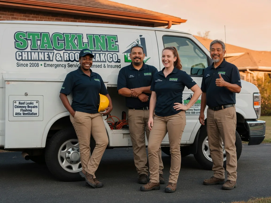 Chimney flashing repair company in Chloe, WV